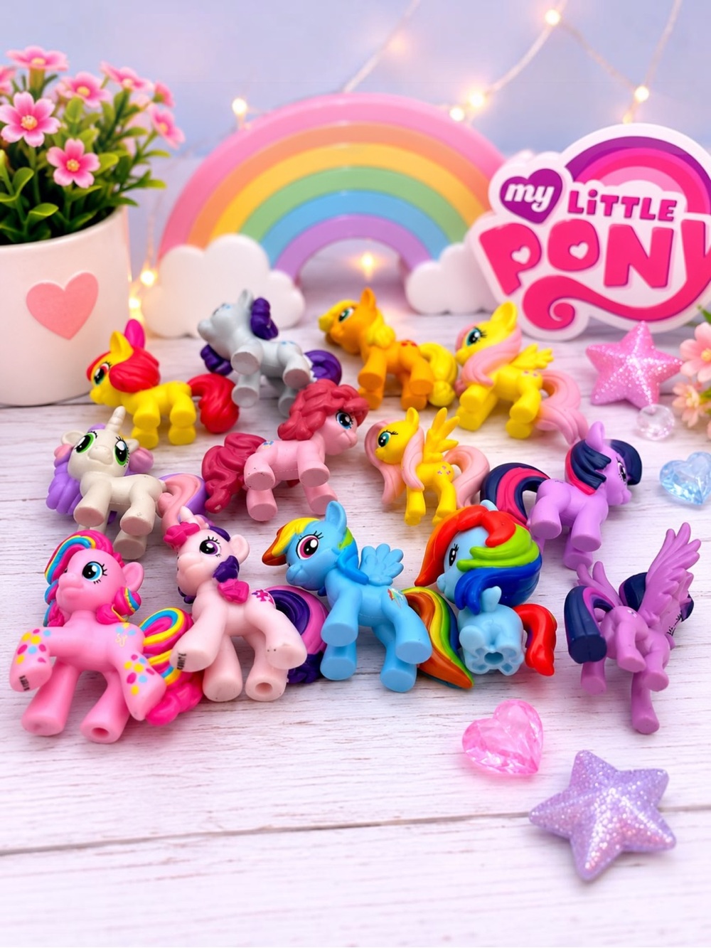 My Little Pony Friendship Is Magic Mini Figures Lot 13 Hasbro 2010 G4 Toys Set - Picture 3 of 11